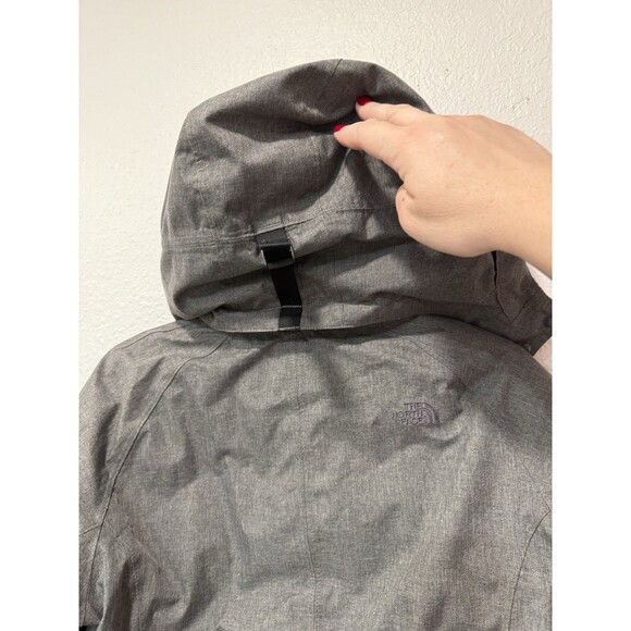 The North Face Arctic Parka Down Hyvent Coat Medium Grey Women's Size Medium - Picture 5 of 11